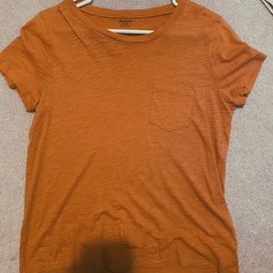 Orange Madewell Tee